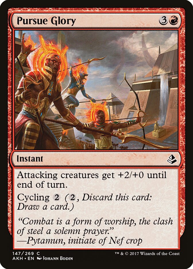 Perseguir a Glória / Pursue Glory - Magic: The Gathering - MoxLand