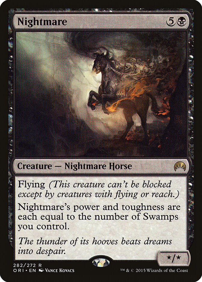 Pesadelo / Nightmare - Magic: The Gathering - MoxLand