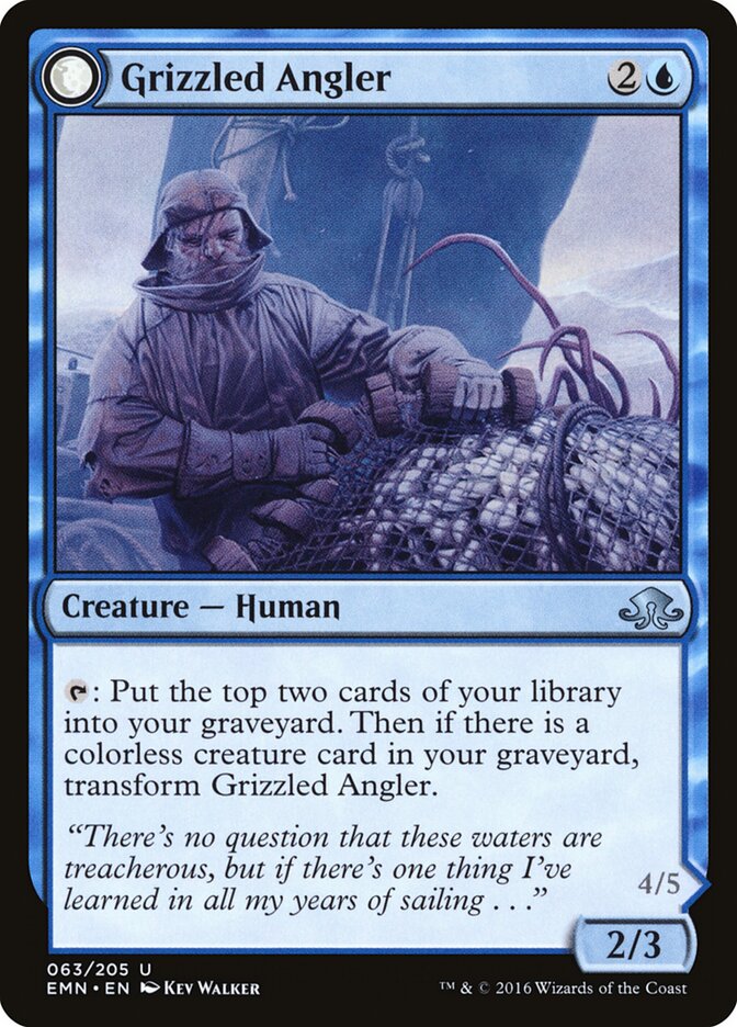 Pescador Grisalho / Grizzled Angler - Magic: The Gathering - MoxLand