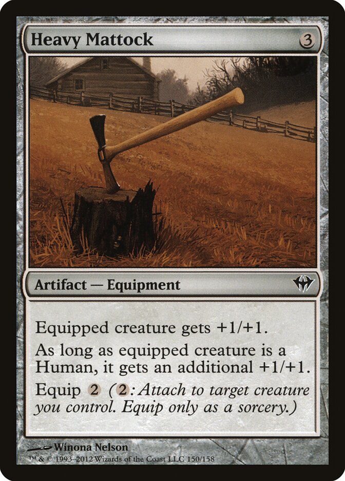 Picareta Pesada / Heavy Mattock - Magic: The Gathering - MoxLand