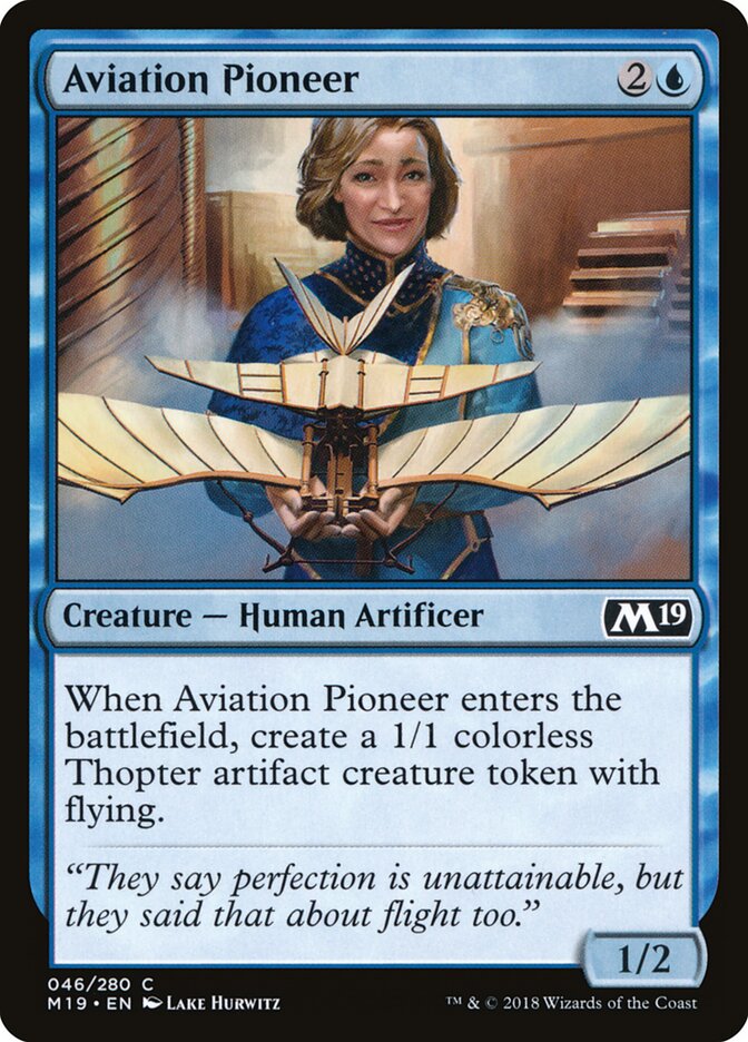 Pioneira da Aviação / Aviation Pioneer - Magic: The Gathering - MoxLand