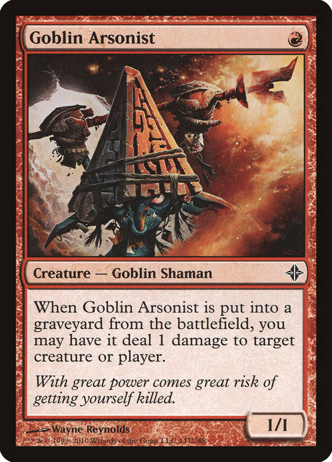 Pirômano Goblin / Goblin Arsonist - Magic: The Gathering - MoxLand