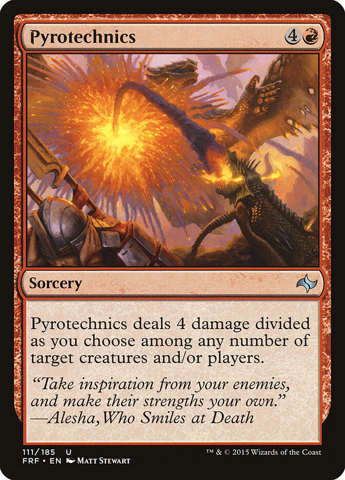 Pirotécnica / Pyrotechnics - Magic: The Gathering - MoxLand