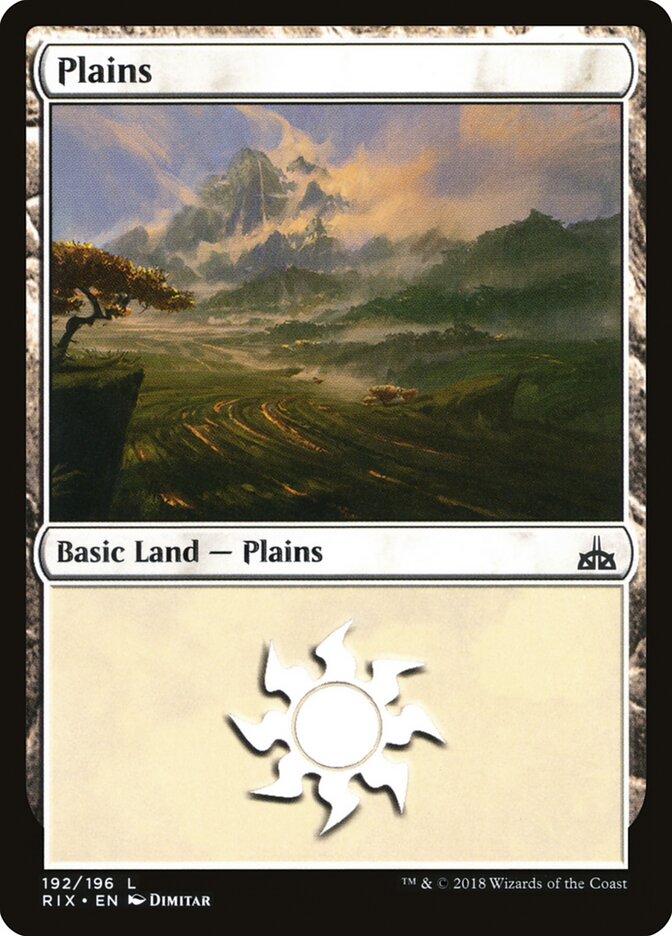 Planície / Plains - Magic: The Gathering - MoxLand