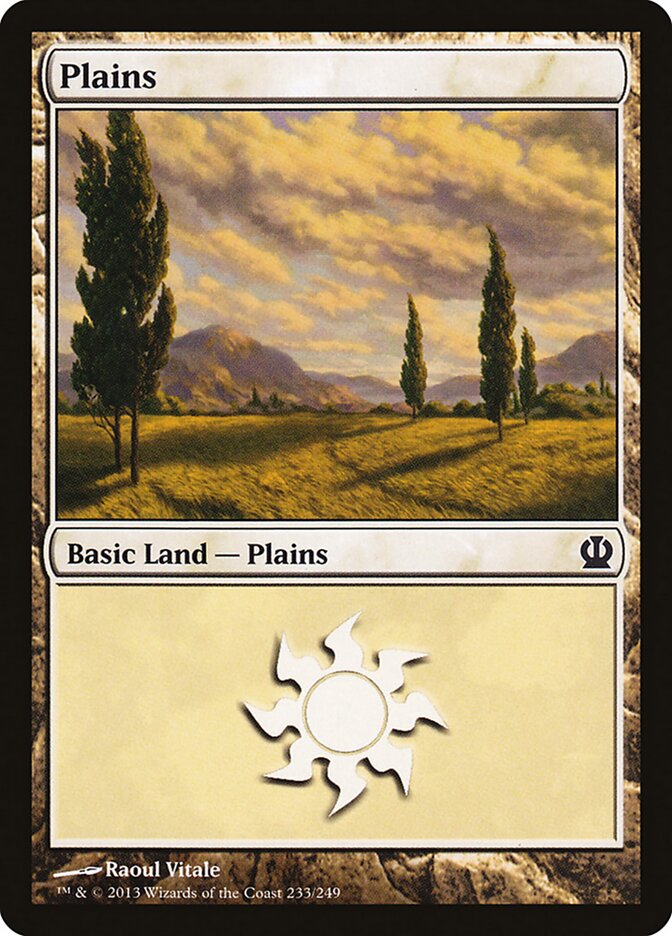 Planície / Plains - Magic: The Gathering - MoxLand