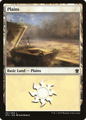 Planície / Plains - Magic: The Gathering - MoxLand