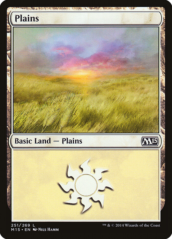 Planície / Plains - Magic: The Gathering - MoxLand