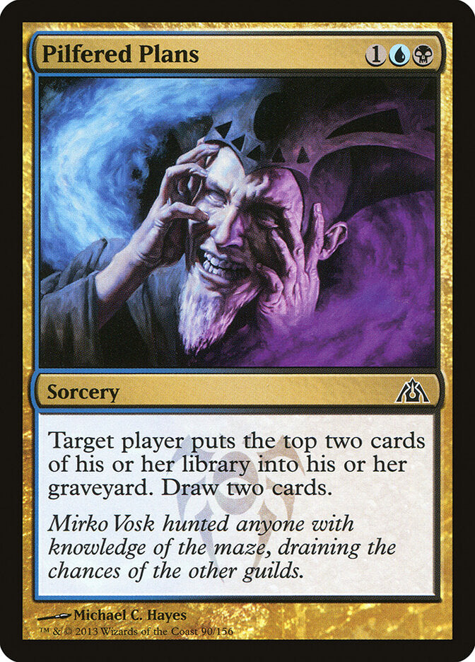 Planos Furtados / Pilfered Plans - Magic: The Gathering - MoxLand