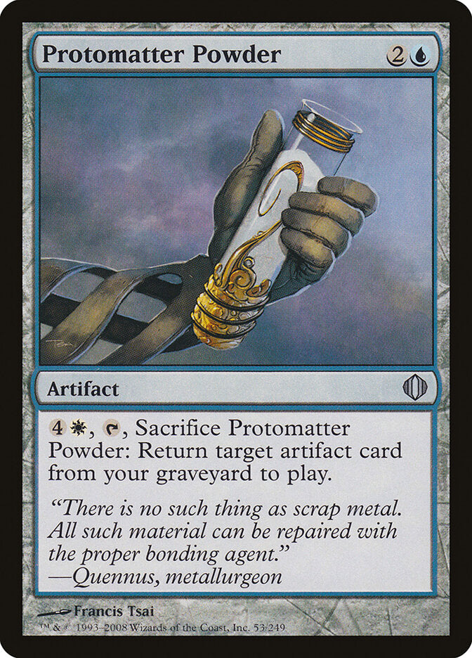 Pó da Protomatéria / Protomatter Powder - Magic: The Gathering - MoxLand