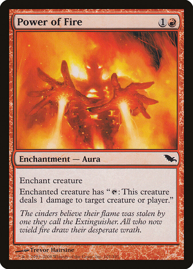 Poder do Fogo / Power of Fire - Magic: The Gathering - MoxLand