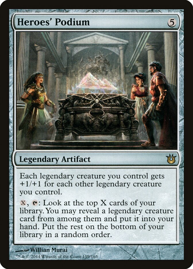 Pódio dos Heróis / Heroes' Podium - Magic: The Gathering - MoxLand