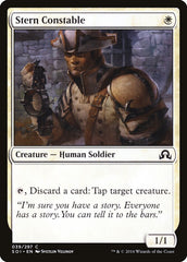 Policial Severo / Stern Constable - Magic: The Gathering - MoxLand