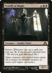 Pontífice do Flagelo / Pontiff of Blight - Magic: The Gathering - MoxLand