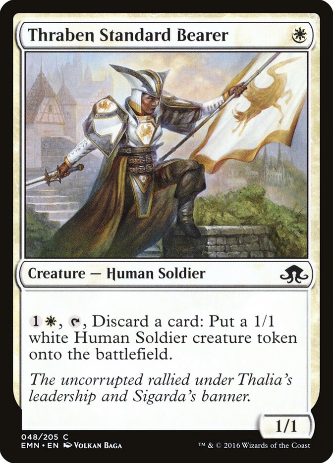 Porta-estandarte de Thraben / Thraben Standard Bearer - Magic: The Gathering - MoxLand