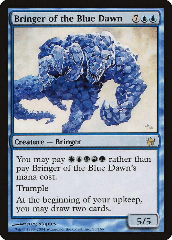 Portador da Aurora Azul / Bringer of the Blue Dawn - Magic: The Gathering - MoxLand