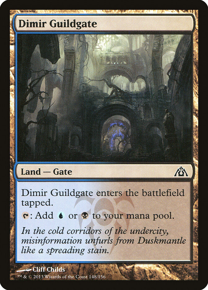 Portão da Guilda Dimir / Dimir Guildgate - Magic: The Gathering - MoxLand
