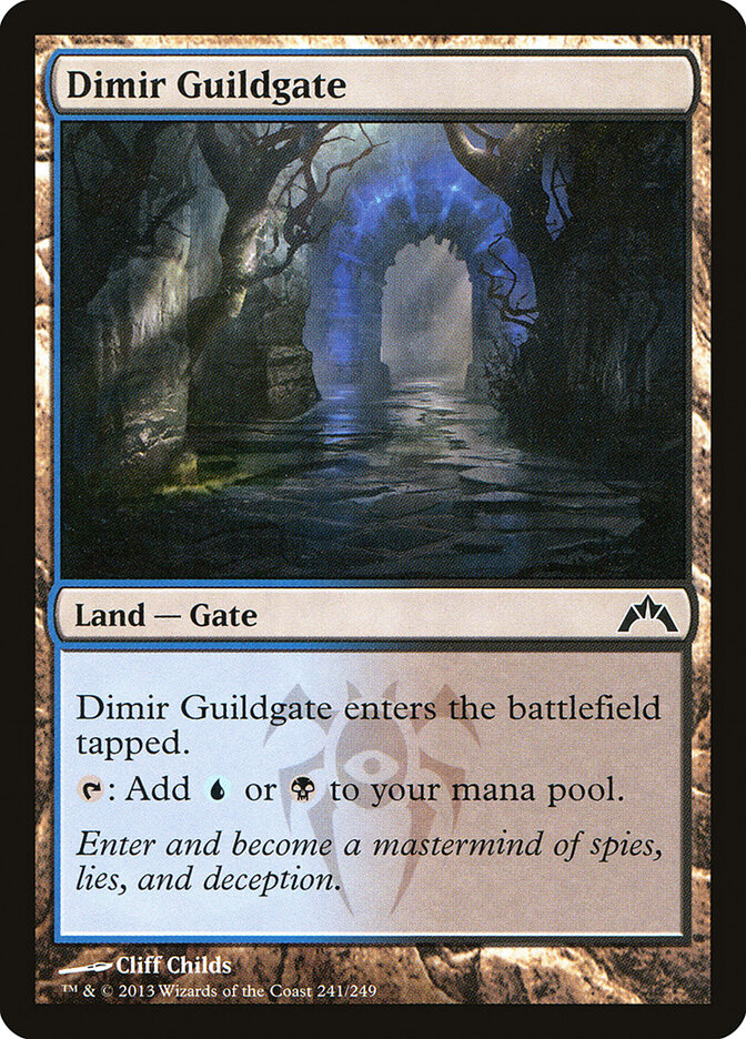 Portão da Guilda Dimir / Dimir Guildgate - Magic: The Gathering - MoxLand