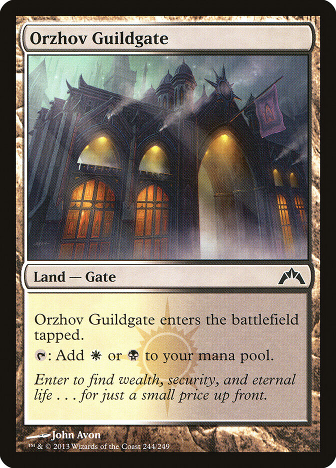 Portão da Guilda Orzhov / Orzhov Guildgate - Magic: The Gathering - MoxLand