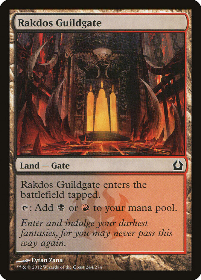 Portão da Guilda Rakdos / Rakdos Guildgate - Magic: The Gathering - MoxLand