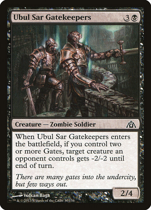 Porteiros de Ubul Sar / Ubul Sar Gatekeepers - Magic: The Gathering - MoxLand
