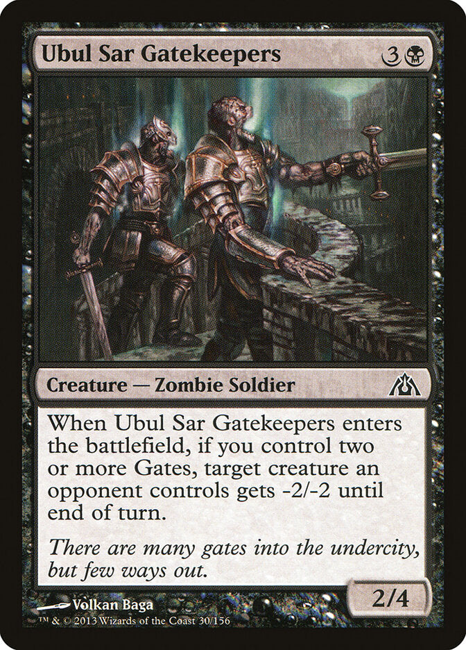 Porteiros de Ubul Sar / Ubul Sar Gatekeepers - Magic: The Gathering - MoxLand