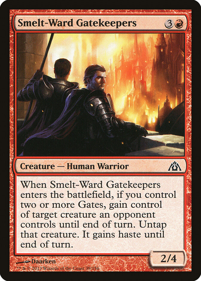 Porteiros do Bairro da Fundição / Smelt-Ward Gatekeepers - Magic: The Gathering - MoxLand