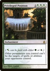Posição Privilegiada / Privileged Position - Magic: The Gathering - MoxLand
