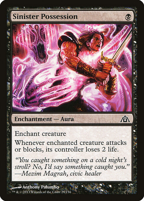Possessão Sinistra / Sinister Possession - Magic: The Gathering - MoxLand