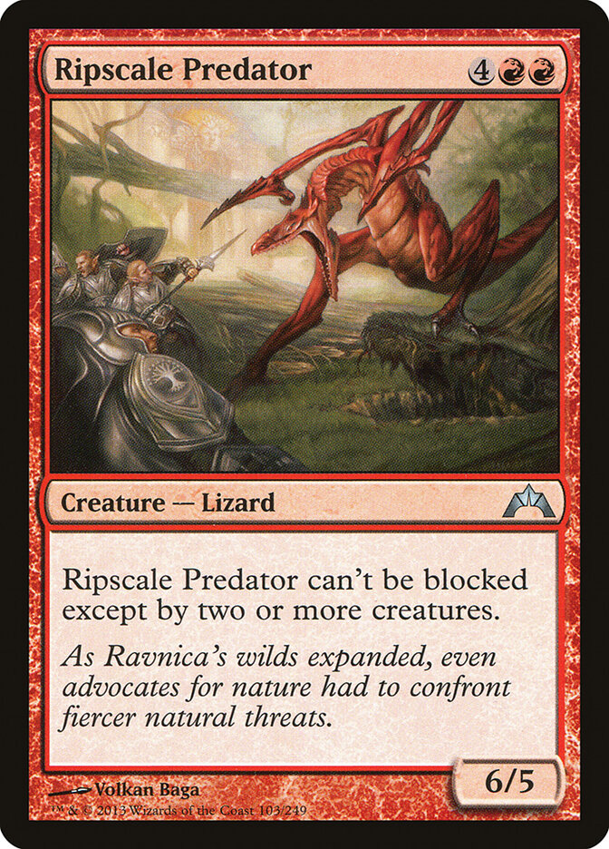 Predador da Escama Dilacerante / Ripscale Predator - Magic: The Gathering - MoxLand