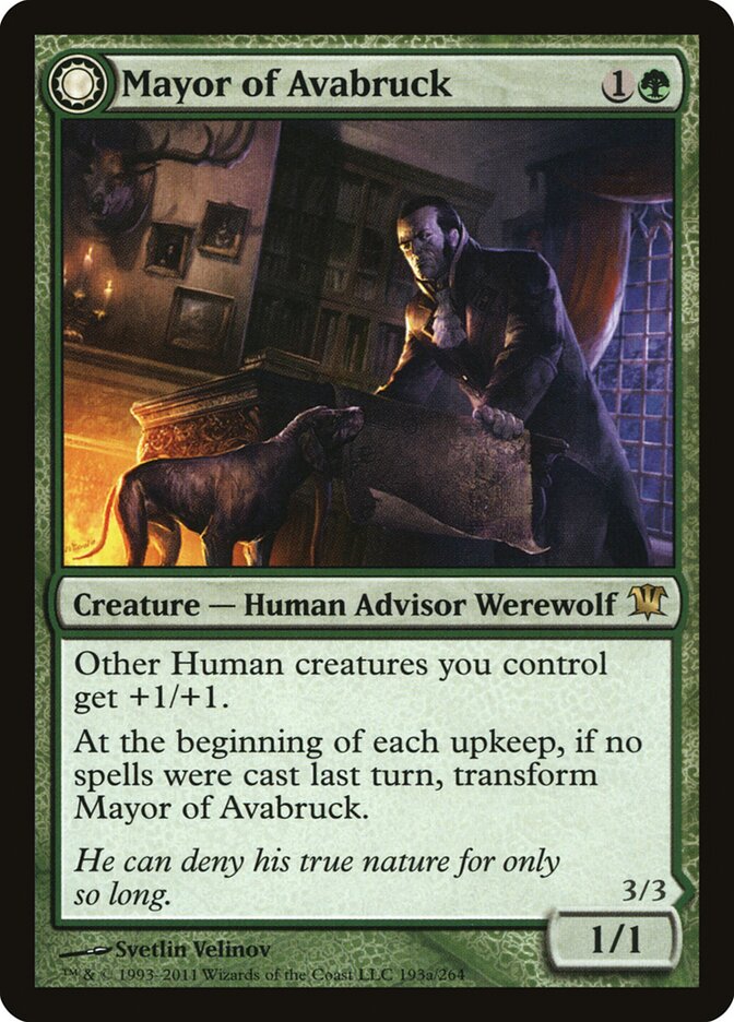 Prefeito de Avabruck / Mayor of Avabruck - Magic: The Gathering - MoxLand