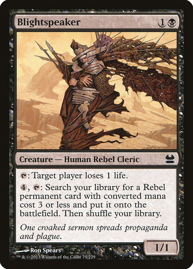 Prega-Praga / Blightspeaker - Magic: The Gathering - MoxLand