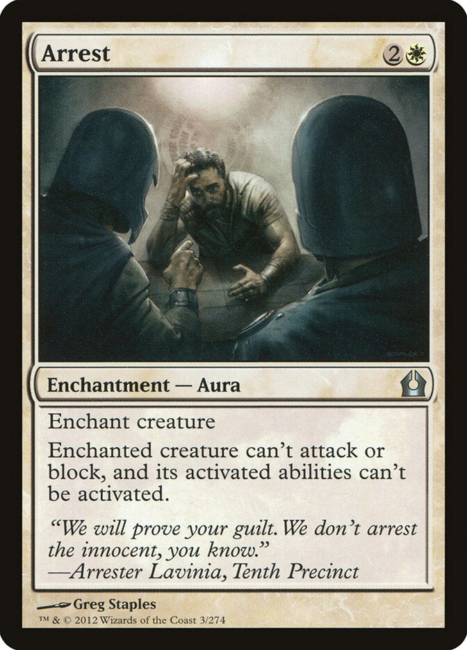 Prender / Arrest - Magic: The Gathering - MoxLand