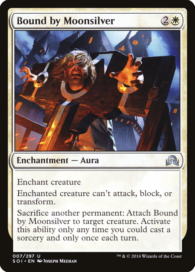 Preso com Prata Lunar / Bound by Moonsilver - Magic: The Gathering - MoxLand