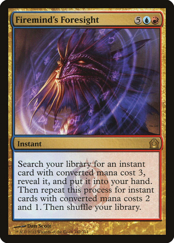 Previsão do Mente de Fogo / Firemind's Foresight - Magic: The Gathering - MoxLand