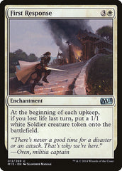 Primeira Resposta / First Response - Magic: The Gathering - MoxLand