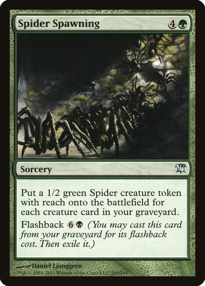 Procriação de Aranha / Spider Spawning - Magic: The Gathering - MoxLand