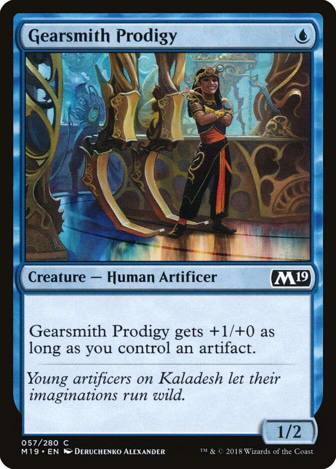 Prodígio da Engrenaria / Gearsmith Prodigy - Magic: The Gathering - MoxLand