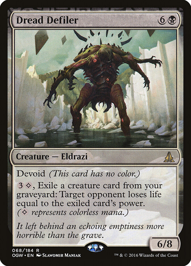 Profanador Aterrorizante / Dread Defiler - Magic: The Gathering - MoxLand