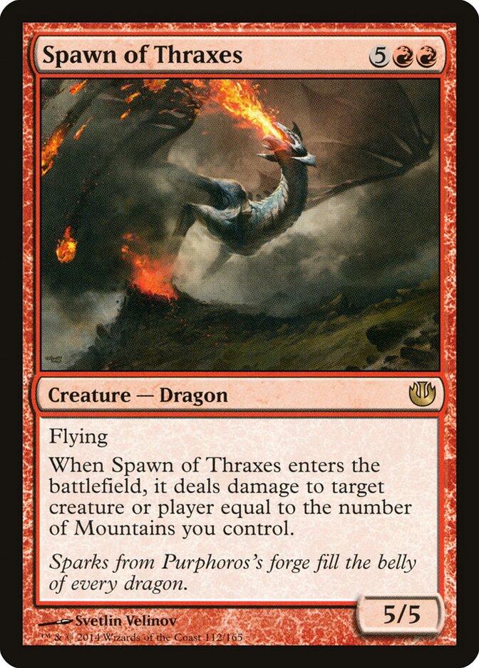 Prole de Traxes / Spawn of Thraxes - Magic: The Gathering - MoxLand