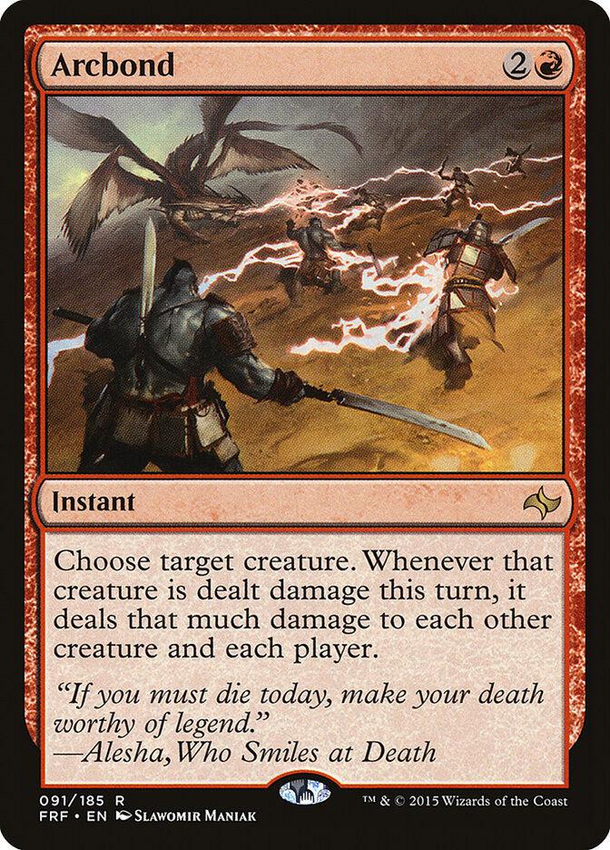 Propagação Elétrica / Arcbond - Magic: The Gathering - MoxLand