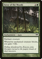 Proteção do Bosque / Favor of the Woods - Magic: The Gathering - MoxLand
