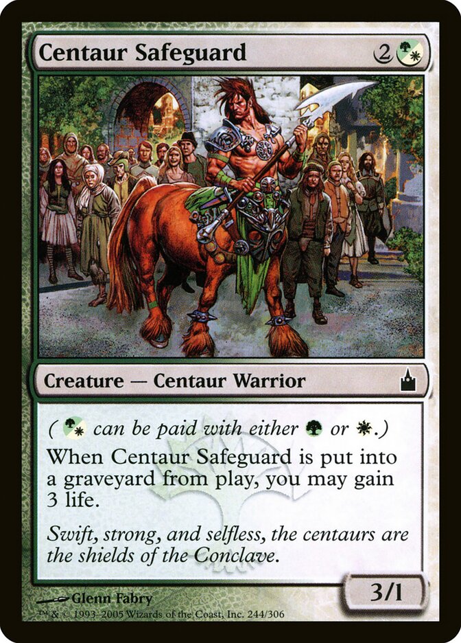 Protetor Centauro / Centaur Safeguard - Magic: The Gathering - MoxLand