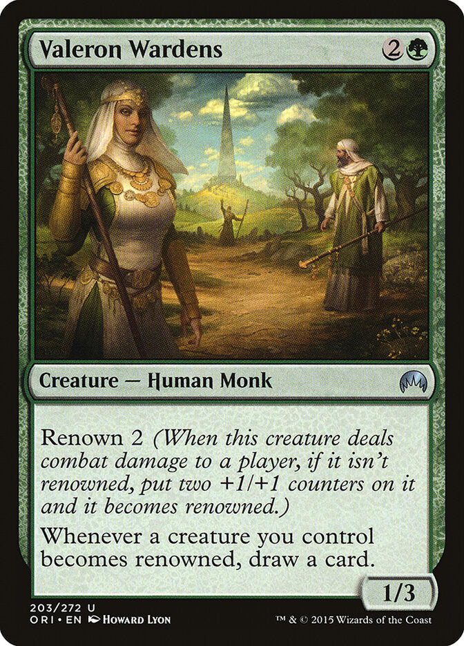 Protetores de Valeron / Valeron Wardens - Magic: The Gathering - MoxLand