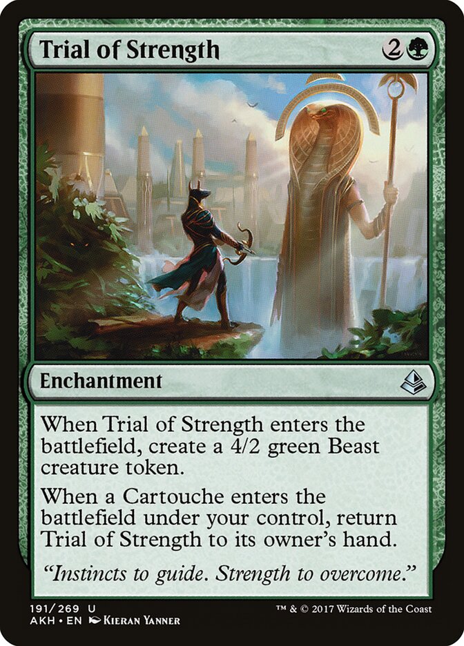 Prova da Força / Trial of Strength - Magic: The Gathering - MoxLand