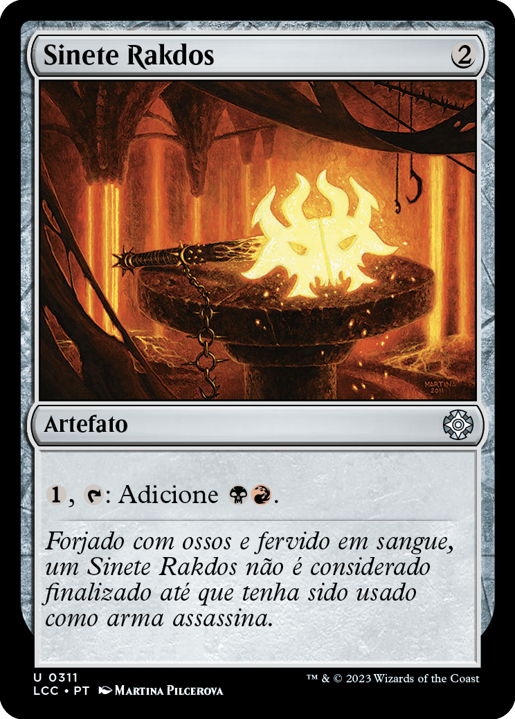 Sinete Rakdos / Rakdos Signet - Magic: The Gathering - MoxLand