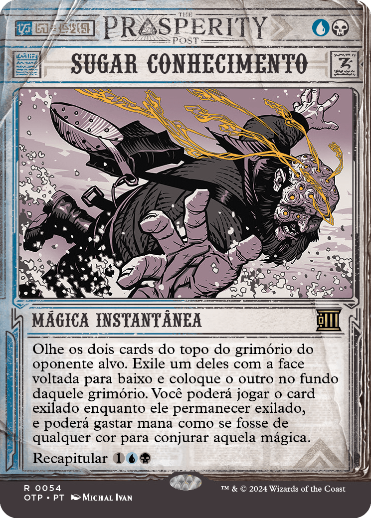 Sugar Conhecimento / Siphon Insight - Magic: The Gathering - MoxLand