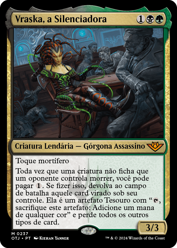 Vraska, a Silenciadora / Vraska, the Silencer - Magic: The Gathering - MoxLand