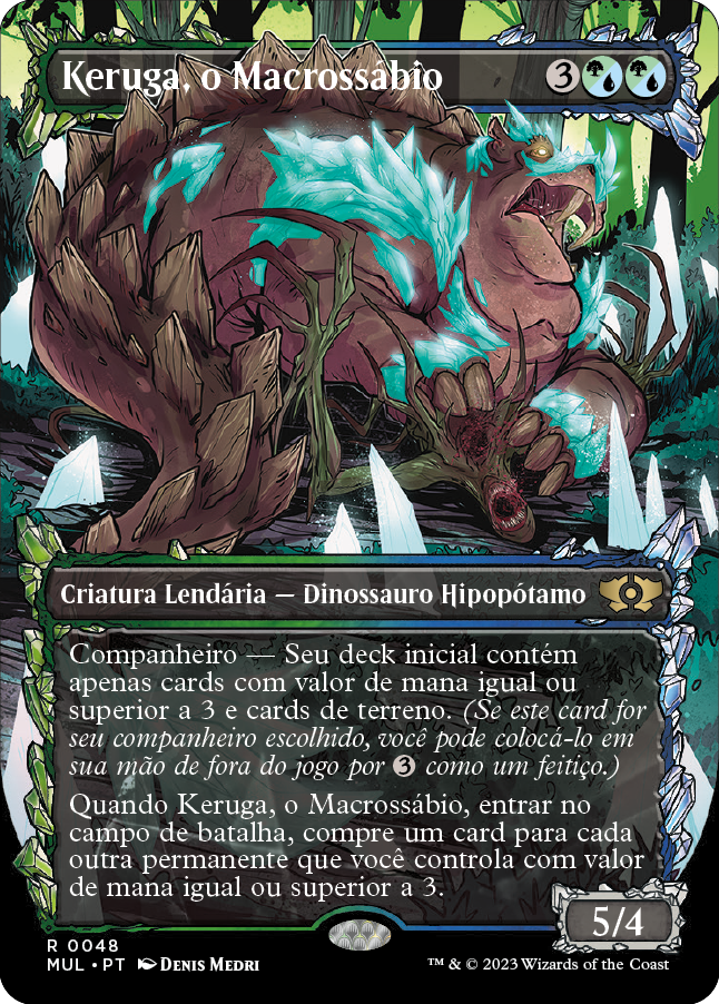 Keruga, o Macrossábio / Keruga, the Macrosage - Magic: The Gathering - MoxLand