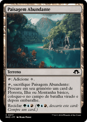 Paisagem Abundante / Bountiful Landscape - Magic: The Gathering - MoxLand