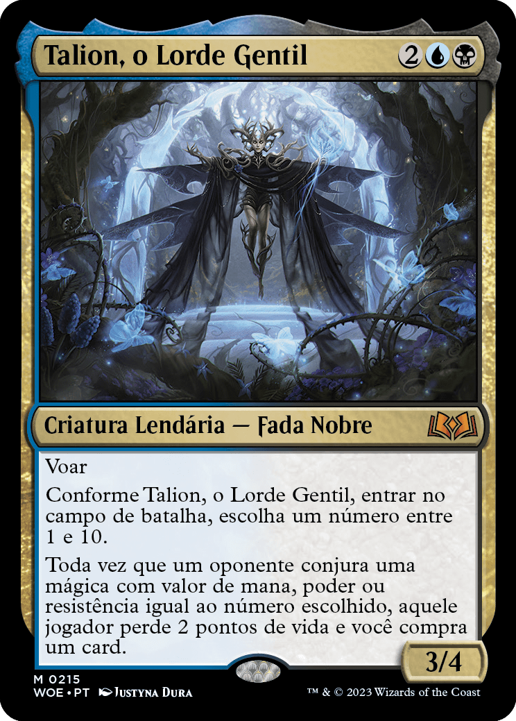 Talion, o Lorde Gentil / Talion, the Kindly Lord - Magic: The Gathering - MoxLand